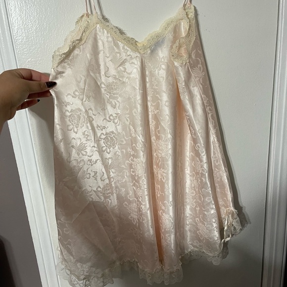 VINTAGE Christian Dior Nighttime Lacey Slip S/M - Picture 6 of 6